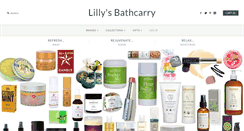 Desktop Screenshot of lillysbathcarry.com